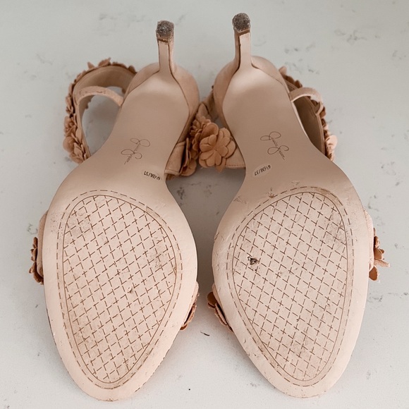 Jessica Simpson Jessin Floral Dress Sandals | Size 6.5 - Picture 6 of 6